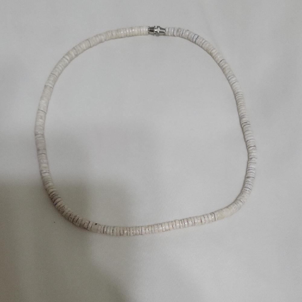 White Beachy Choker